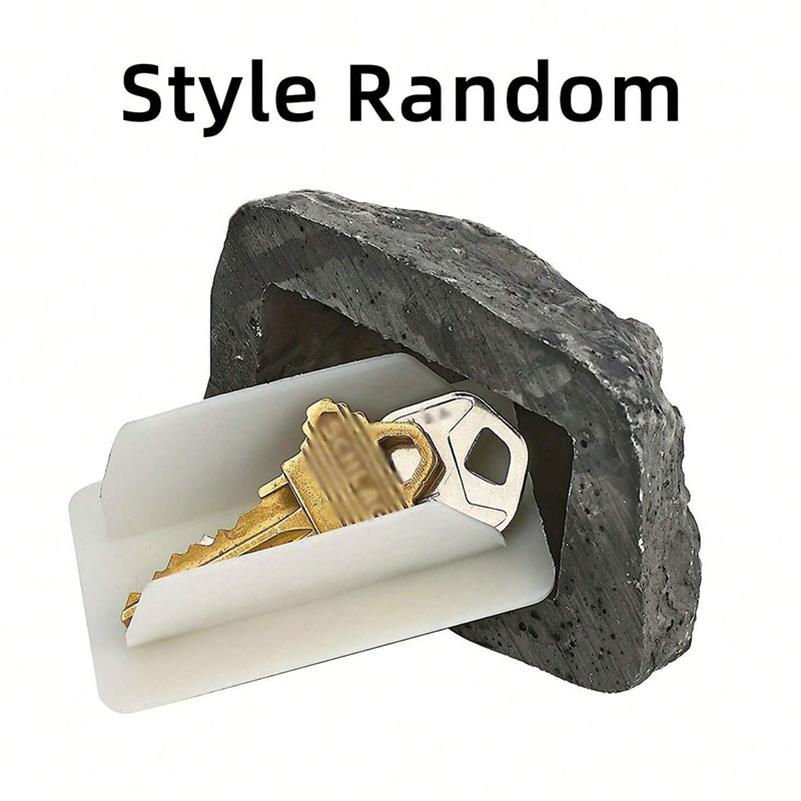 Key Hider Outdoor Courtyard Hidden Door Key Box Simulation Small Stone Decoration