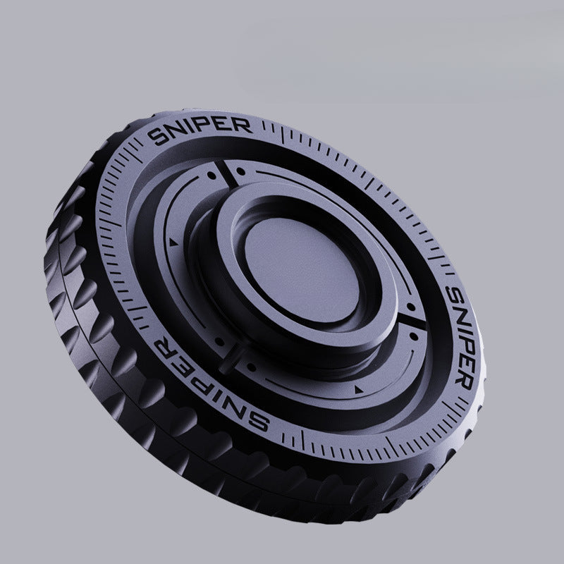 Monochrome Gyroscopic EDC Hand Toy for Relaxation