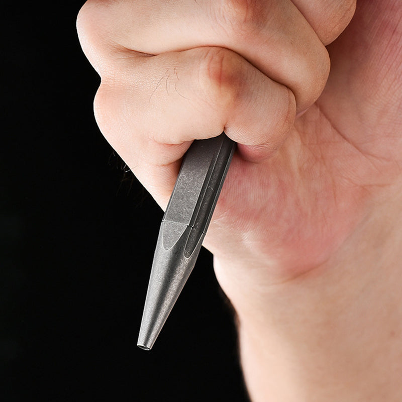 Portable Titanium Pen EDC Tool Designed for Outdoor Use