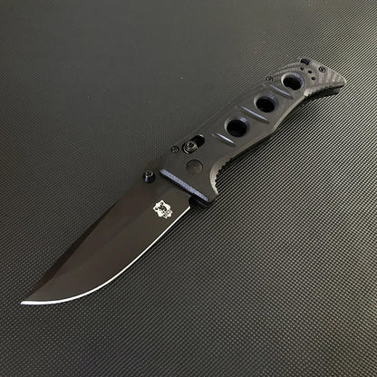 Liome 273 Outdoor Folding Pocket Tool with G10 Grip and Stonewashed Finish