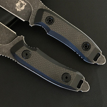 Liome Premium Outdoor Tool with G10 and Carbon Fiber Handle