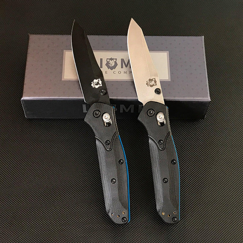Liome 945 Portable Folding Outdoor EDC Tool with Dual-Tone G10 Handle