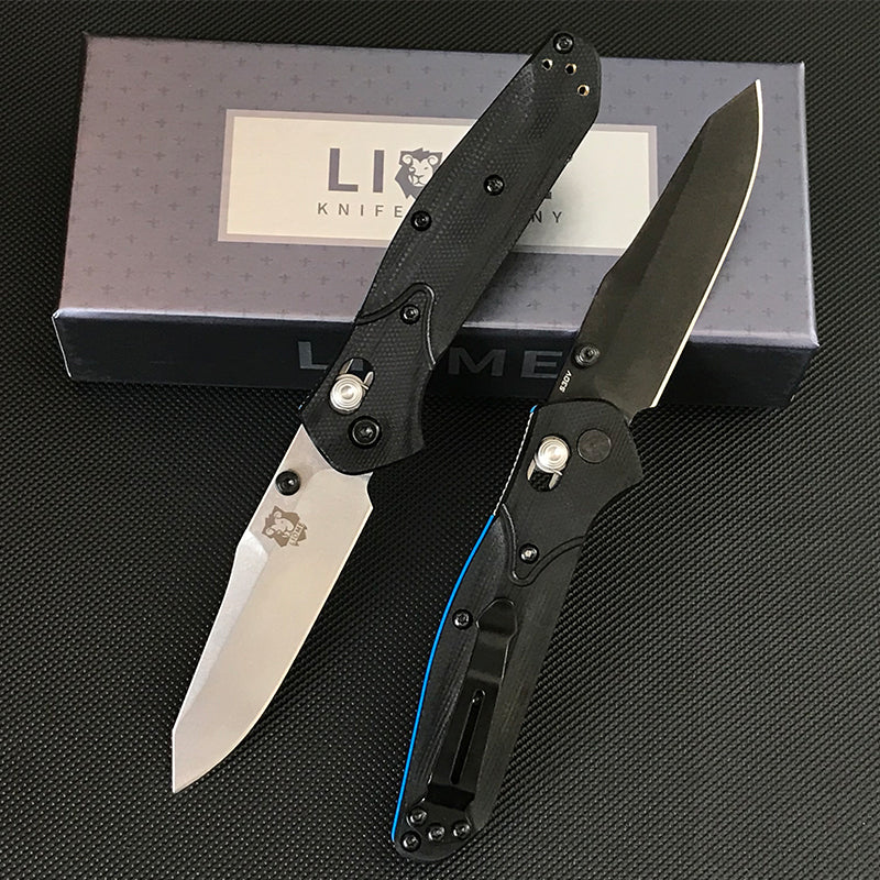 Liome 945 Portable Folding Outdoor EDC Tool with Dual-Tone G10 Handle