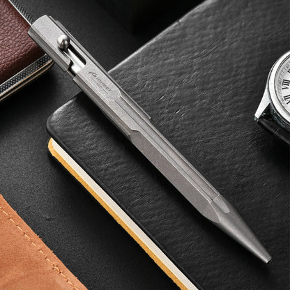 Portable Titanium Pen EDC Tool Designed for Outdoor Use