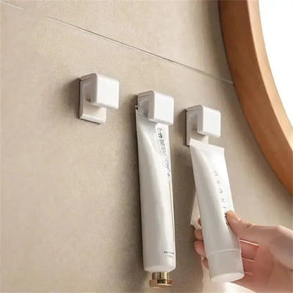 Wall-Mounted Toothbrush & Toothpaste Holder