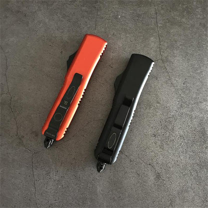 Durable D2 Steel EDC Tool with Lightweight Aluminum Handle