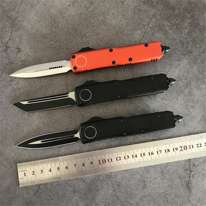 Durable D2 Steel EDC Tool with Lightweight Aluminum Handle
