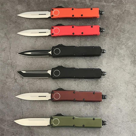 Durable D2 Steel EDC Tool with Lightweight Aluminum Handle