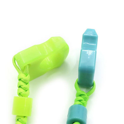 Fluorescent PA Plastic Single Hole Portable Outdoor EDC Tool