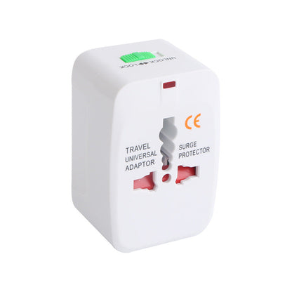 Global Travel Socket Featuring Universal Plugs for Multiple Countries