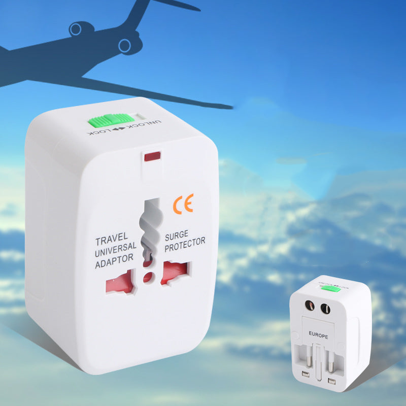 Global Travel Socket Featuring Universal Plugs for Multiple Countries