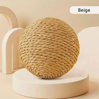 Interactive Sisal Cat Bite Ball