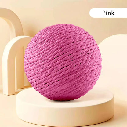 Interactive Sisal Cat Bite Ball