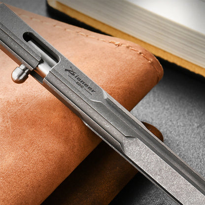 Portable Titanium Pen EDC Tool Designed for Outdoor Use