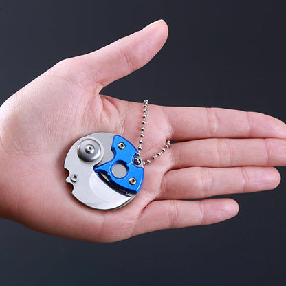 Mini Coin Pendant Tool with Keychain for Everyday Carry