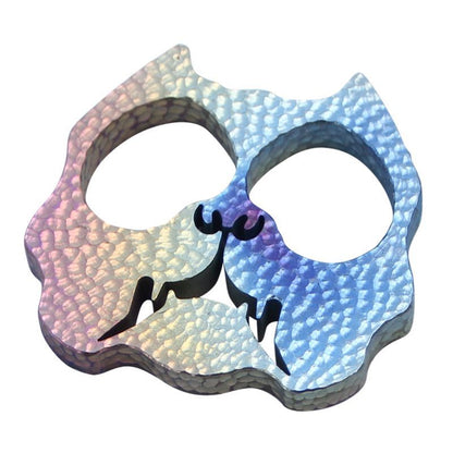 Outdoor EDC Tool with Titanium Dog Face Design