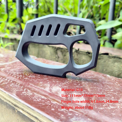 Versatile G10 Large Aperture Everyday Carry Tool