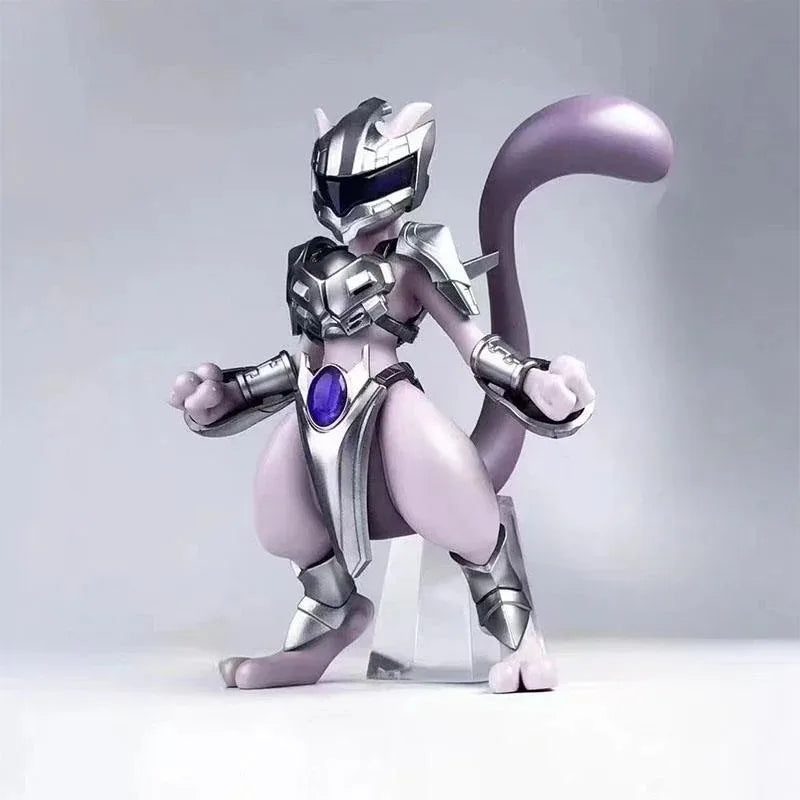 11cm Steel Mewtwo PVC Figure