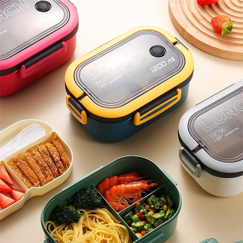 1200ml 2-Layer Portable Bento Box