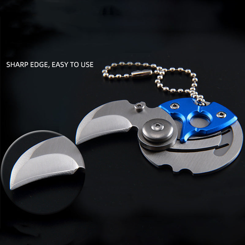 Mini Coin Pendant Tool with Keychain for Everyday Carry