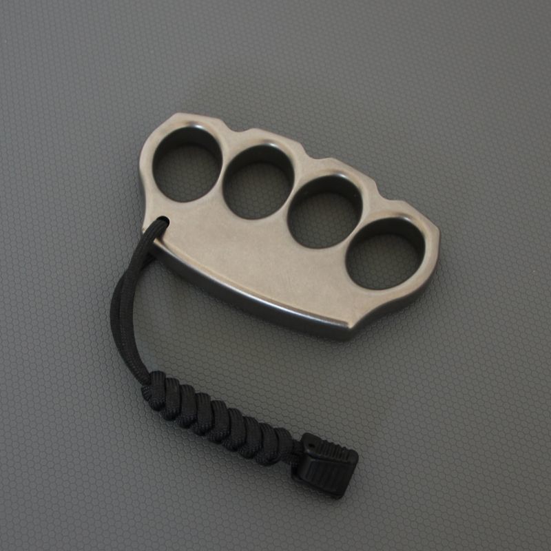 Titanium EDC Tool with Randomly Selected Rope Attachment