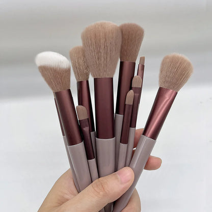 Soft 13 Piece Makeup Brush Set