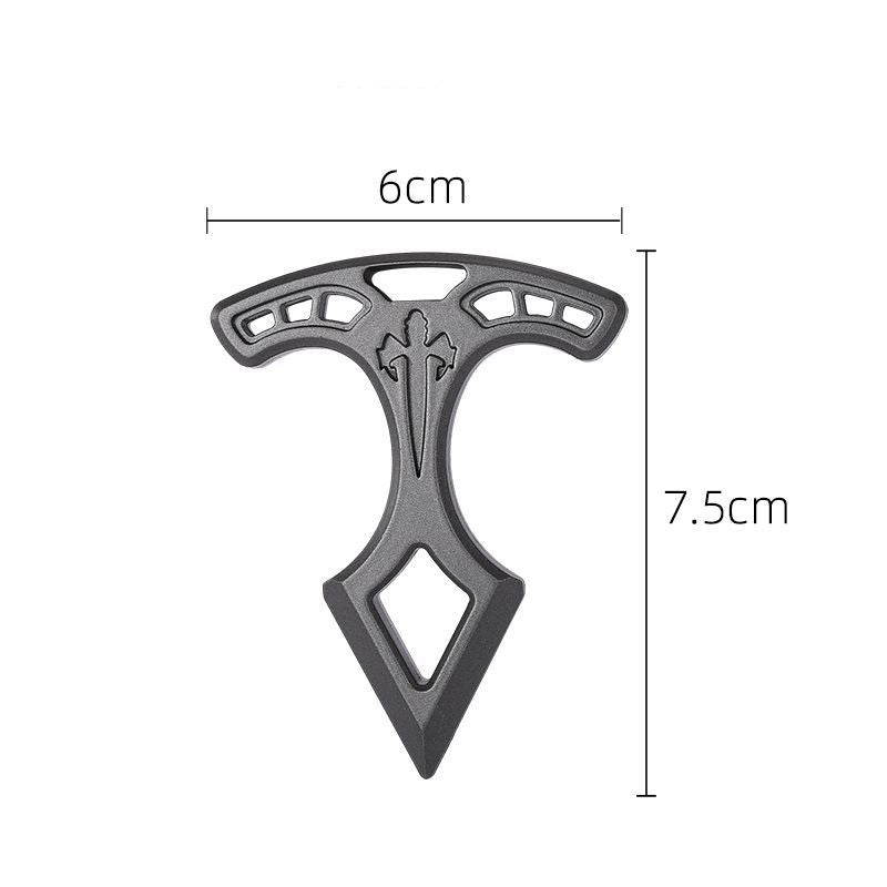 EDC Pendant Tool with Durable Aviation-Inspired Painted Surface