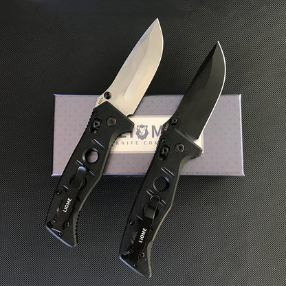 Liome 273 Outdoor Folding Pocket Tool with G10 Grip and Stonewashed Finish