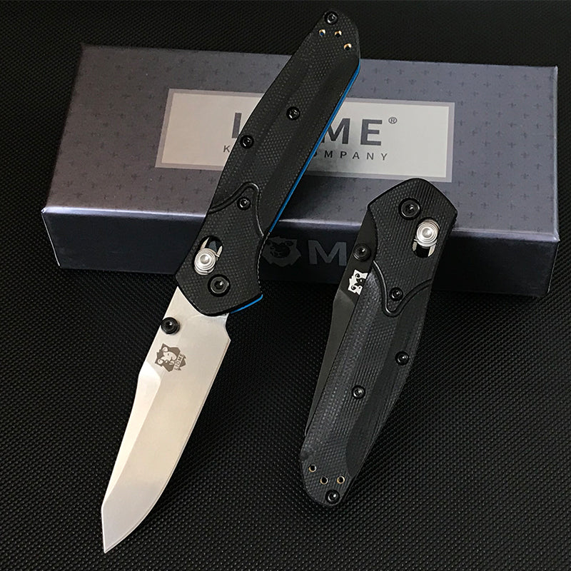 Liome 945 Portable Folding Outdoor EDC Tool with Dual-Tone G10 Handle