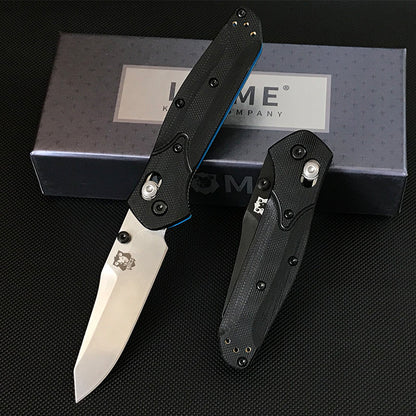 Liome 945 Portable Folding Outdoor EDC Tool with Dual-Tone G10 Handle