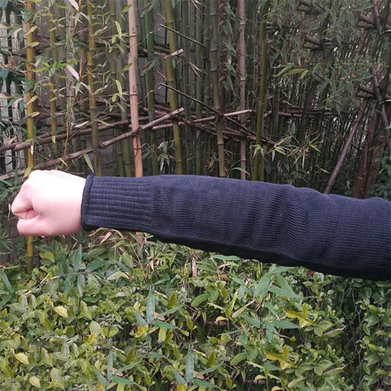 Black Breathable Sweat-Absorbing Arm Sleeves