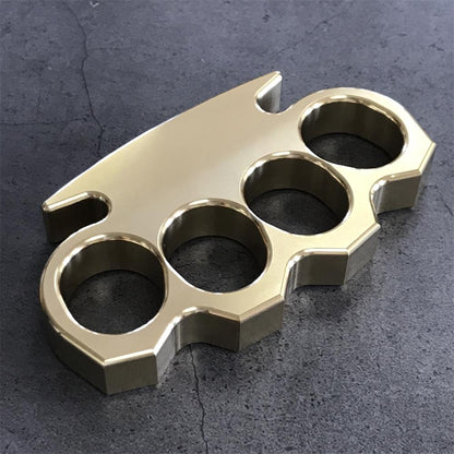 Mirror-Polished Brass Outdoor Bottle Opener Tool