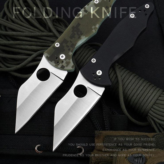 Portable Folding Pocket Tool with G10 Material Handle