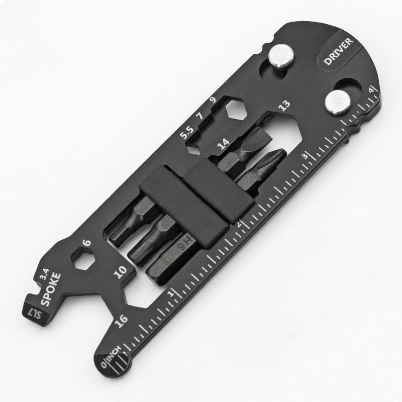 Bicycle Repair Combination Tool Multifunction Wrench Outdoor Carrying Tool