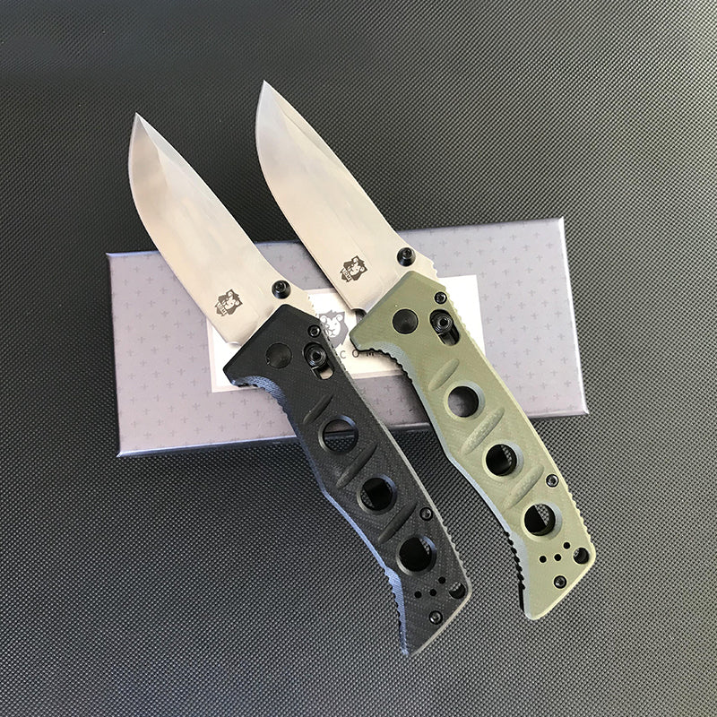 Liome 273 Outdoor Folding Pocket Tool with G10 Grip and Stonewashed Finish