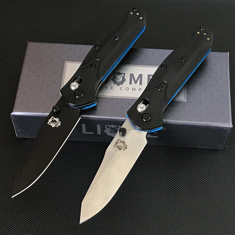 Liome 945 Portable Folding Outdoor EDC Tool with Dual-Tone G10 Handle