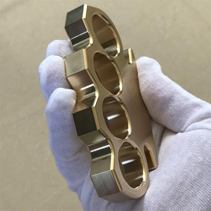 Mirror-Polished Brass Outdoor Bottle Opener Tool