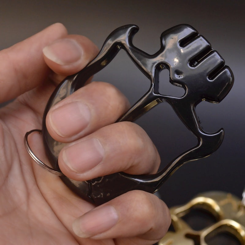 Thick and Weighted Skull Designed Multi-function Bottle Opener