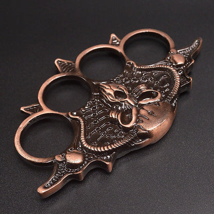 Bearded Skull-Themed Outdoor Tool for EDC Use