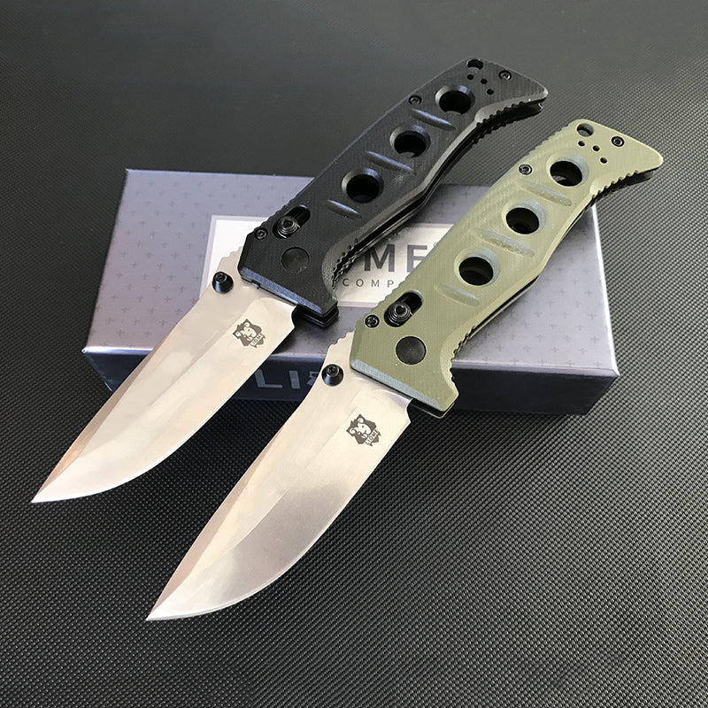 Liome 273 Outdoor Folding Pocket Tool with G10 Grip and Stonewashed Finish