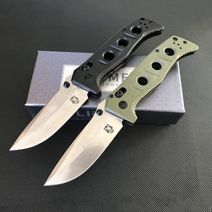 Liome 273 Outdoor Folding Pocket Tool with G10 Grip and Stonewashed Finish