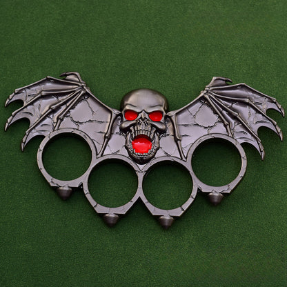 Creative Four-Hole Outdoor Tool with Bat-Shaped Zinc Alloy Structure