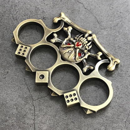 Dice-Inspired Skull Hand Grip Accessory