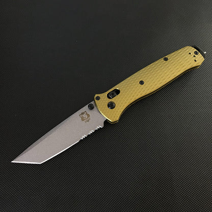 Liome 537 Outdoor Folding Pocket Tool with Aluminum Grip and Multifunction Design