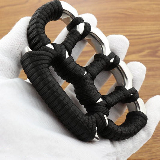 Thick Steel EDC Bottle Opener Tool Featuring Paracord
