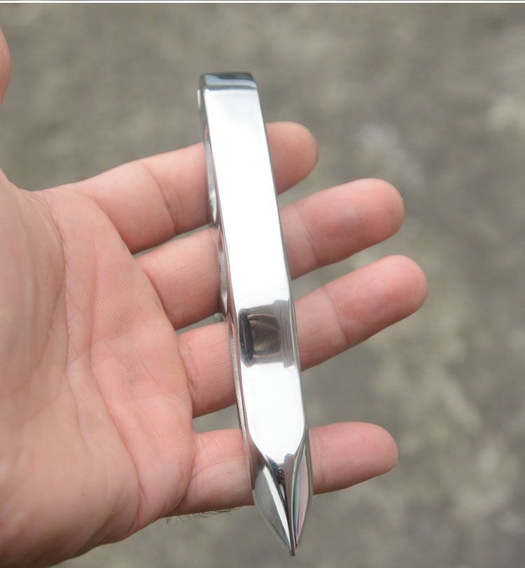 Thick Steel Single Hole EDC Tool Available With or Without Binding Rope