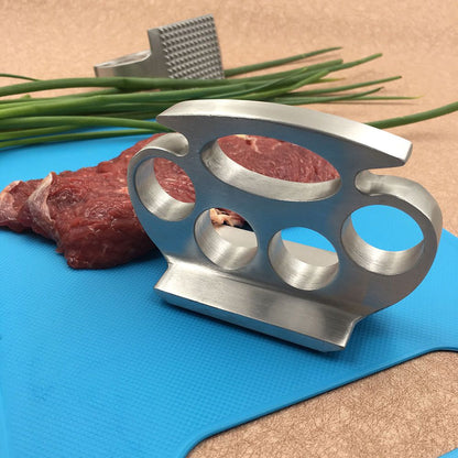 Silver-Toned Outdoor Culinary Tool