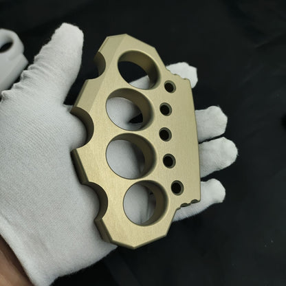 Innovative Aluminum Outdoor EDC Tools in Black and Gold Finish