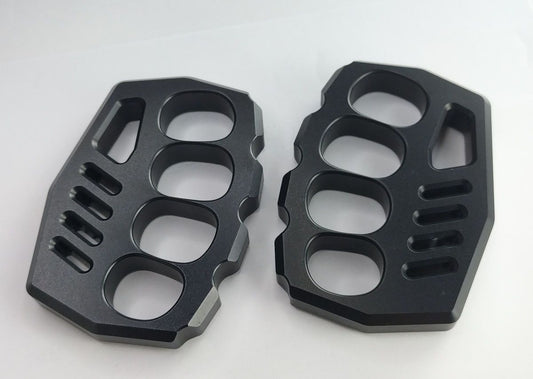 Innovative Aluminum Outdoor EDC Tools in Black and Gold Finish