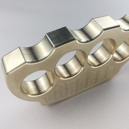 Brass Smooth Wave Outdoor EDC Tools